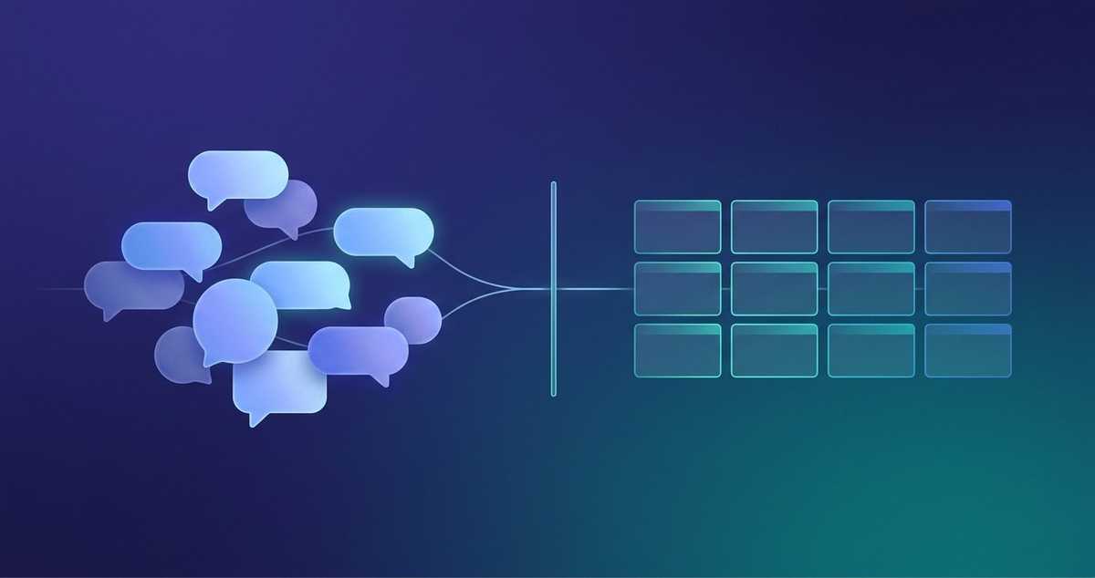 From Conversations to Structured Data: A New Way to Interact with Business Systems